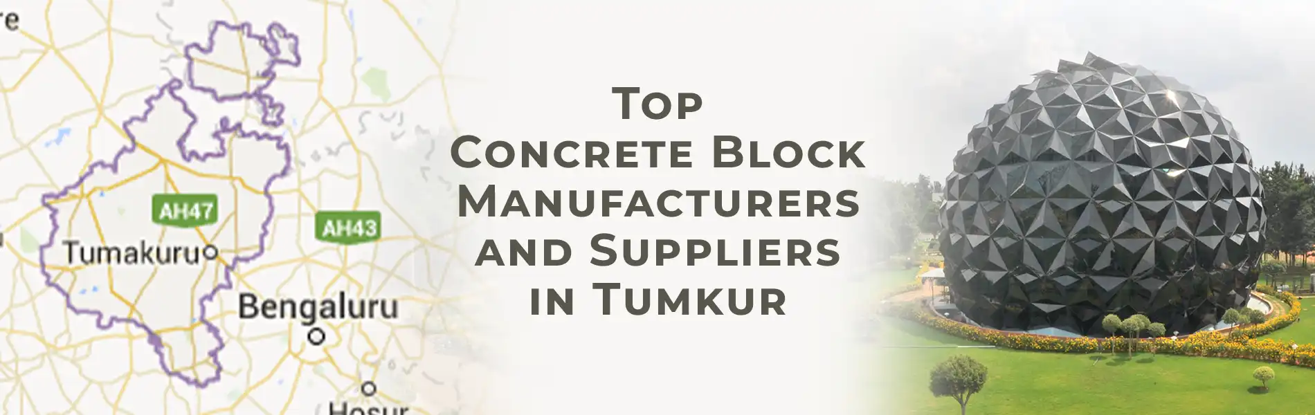 Concrete Bricks Manufacturers & Suppliers in Tumkur, Karnataka