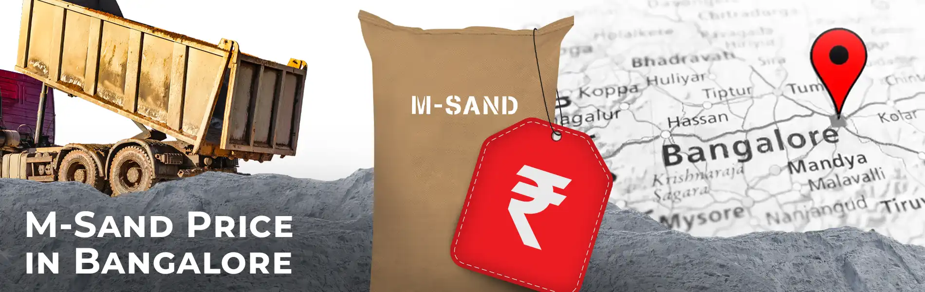 Todays M Sand Price in Bangalore