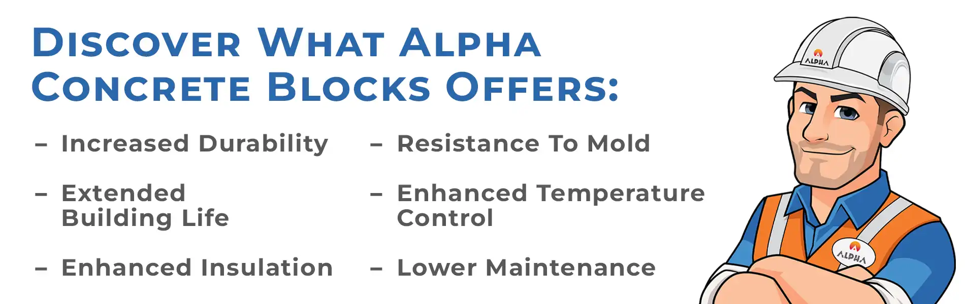 why choose alpha concrete blocks