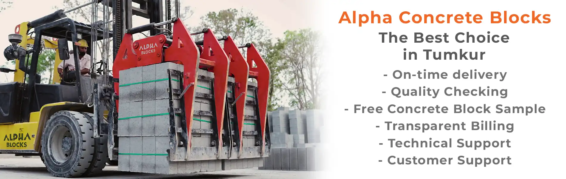 Alpha Concrete Blocks: The Best Choice in Tumkur