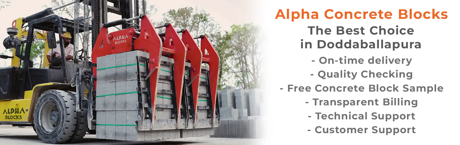 Construct a Strong and Durable Home With Alpha Concrete Blocks in Doddaballapur