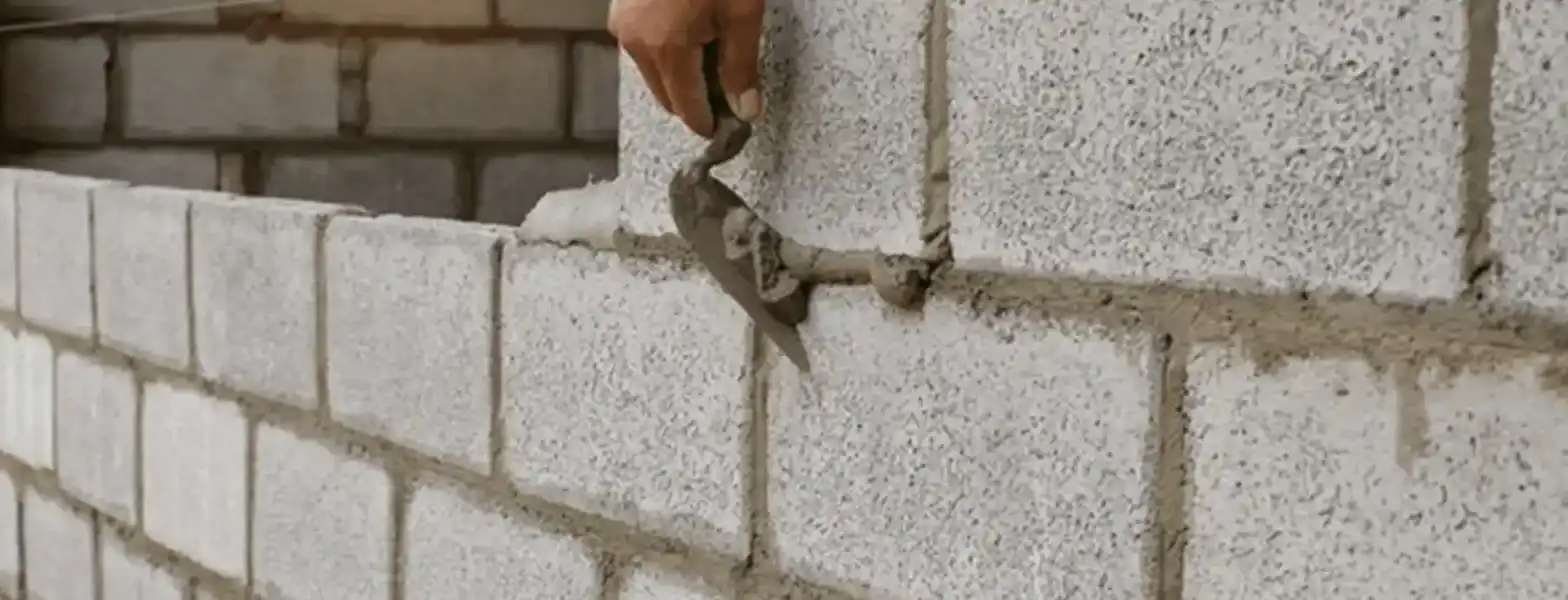 concrete blocks wall