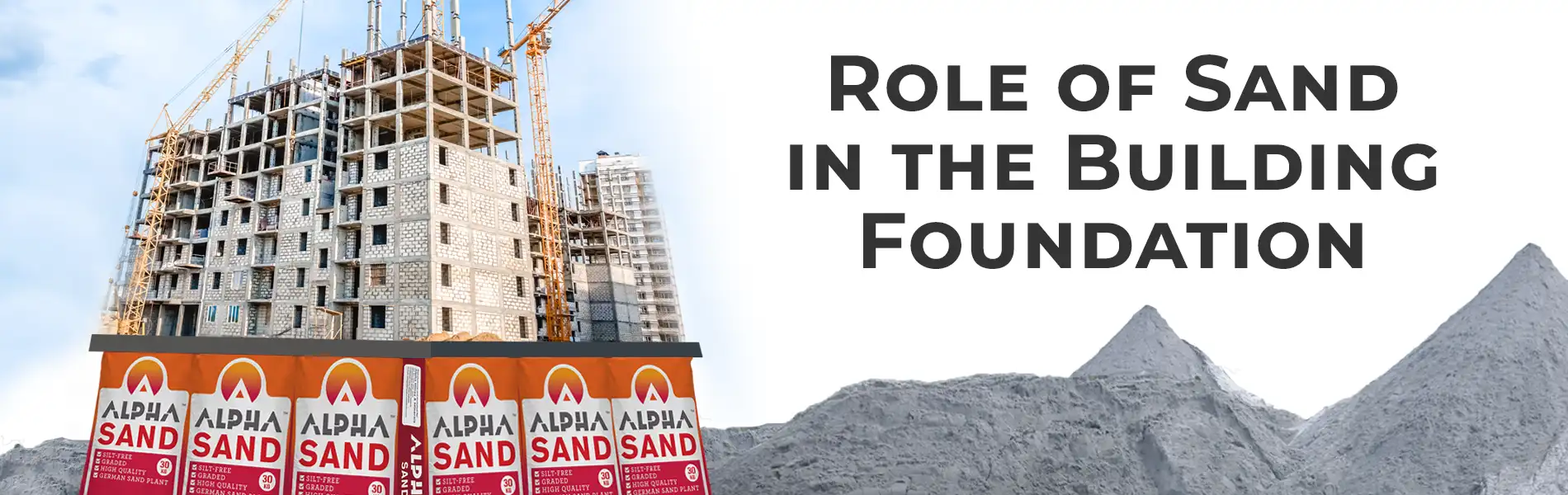 What is the Role of Sand in the Building Foundation?