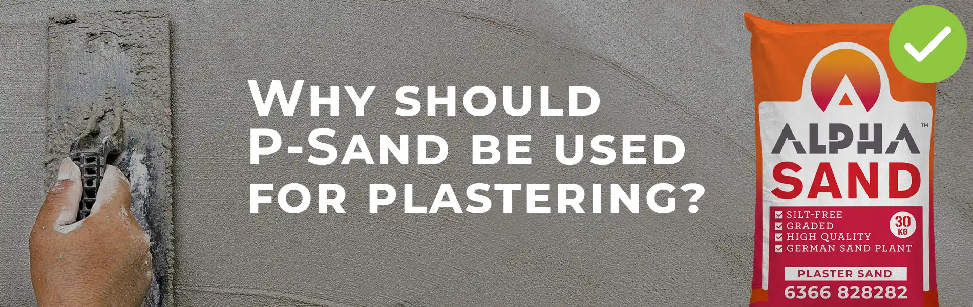 How Plastering Sand Elevates Your House?