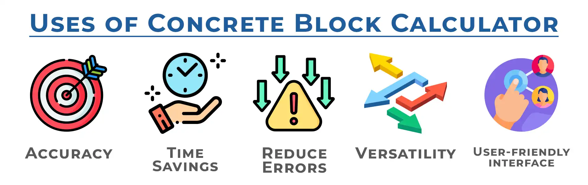 uses of concrete blocks